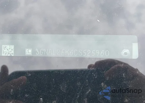 2012 Chevrolet Captiva Sport 2Ls from USA, damaged, VIN 3GNAL2EK6CS525960